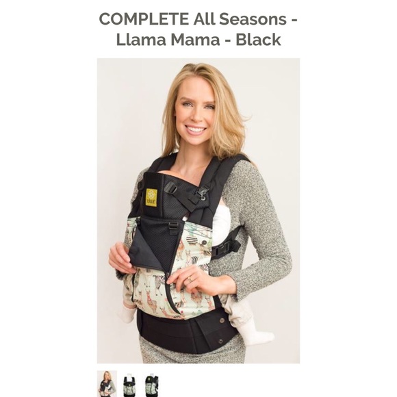 llama baby carrier